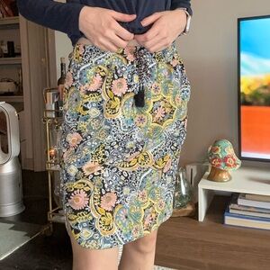 Floral Patterned Skirt